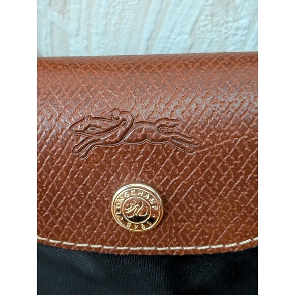 New Wo Tags LE PLIAGE ORIGINAL POUCH WITH HANDLE Black Xs Bag QuietLuxury Preppy - Picture 3 of 8